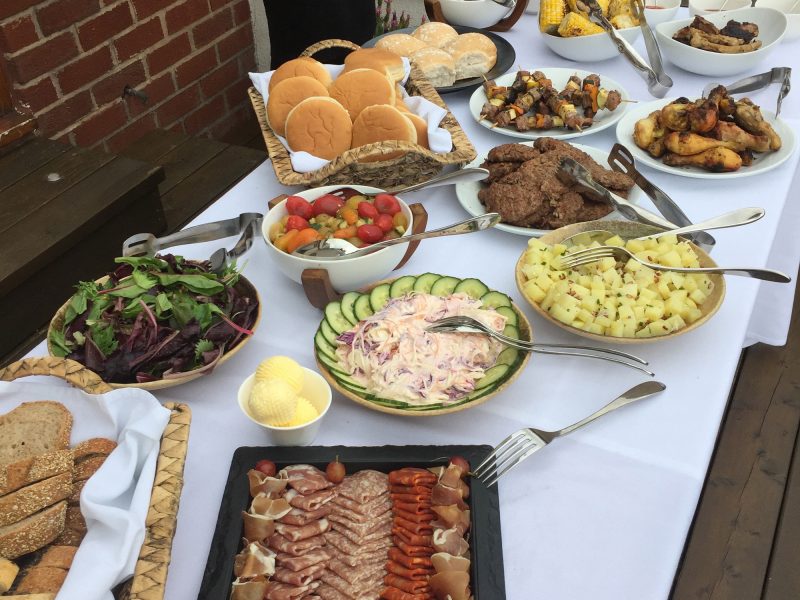 Barbecue Buffet Outside Catering - Nova The Outsiders