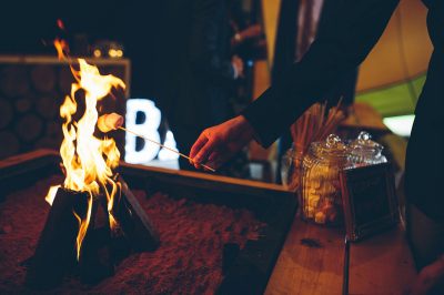 Marquee wedding catering - Church Farm, Wirral - Nova The Outsiders